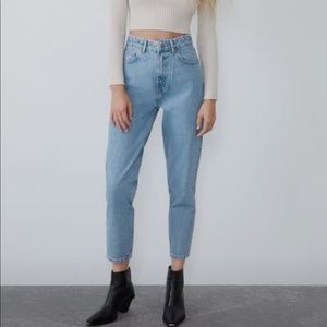 Zara mom fit jeans